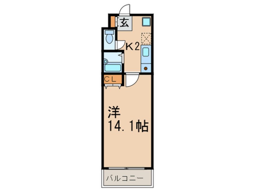 間取図 プロビデンス泉玉