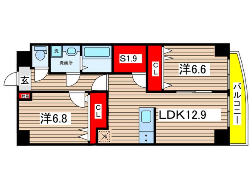 間取図 メゾン・ド・エトワール