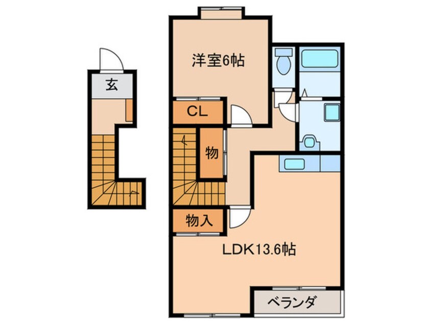 間取図 エル・シャト－