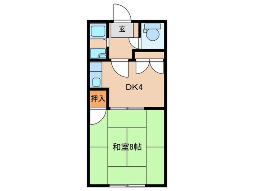 間取図 ハイツＬ