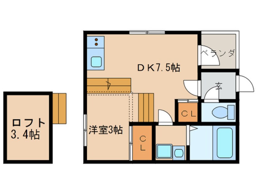 間取図 セイシェル