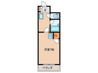 間取図 カ－ムダウン喜多山