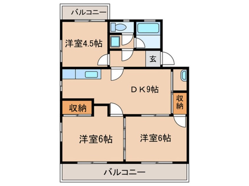 間取図 ドムス太田