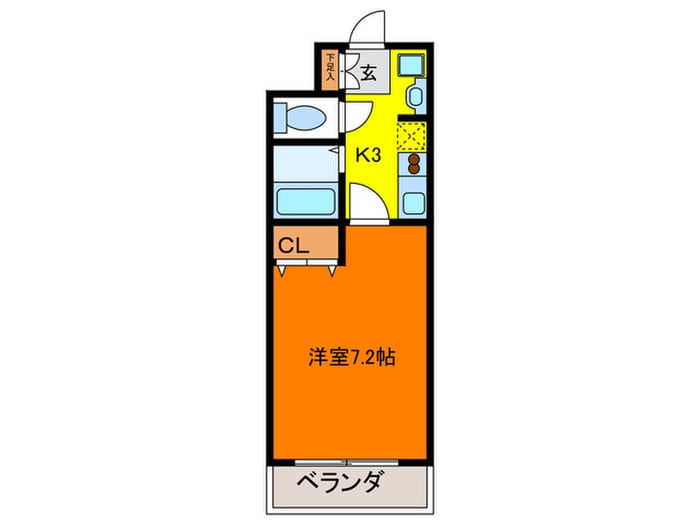 間取り図 オーパス自由ヶ丘