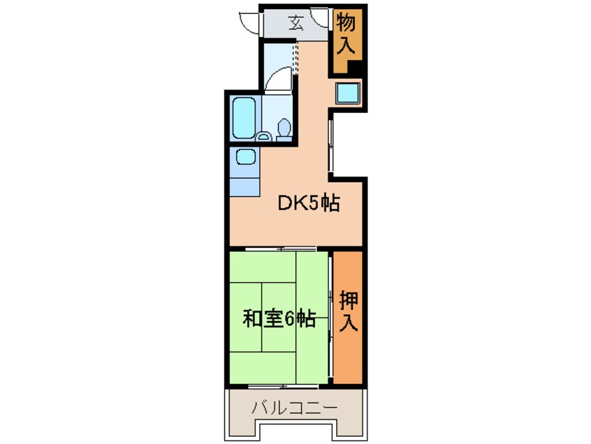 間取図 丸の内カジウラマンション