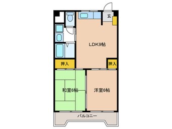 間取図 丸の内カジウラマンション