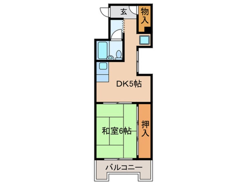 間取図 丸の内カジウラマンション