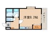 ソフィア 1Rの間取り