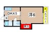 シティ－ビュ－瑞穂 1DKの間取り