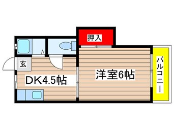 間取図 シティ－ビュ－瑞穂