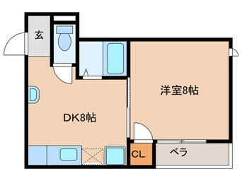 間取図 ＳＤ中部大学前