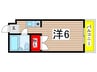 メゾン・ド・エティーク 1Rの間取り