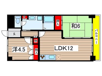 間取図 Ｈ・Ｓ　ＴＯＷＮ