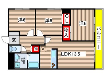 間取図 Ｈ・Ｓ　ＴＯＷＮ