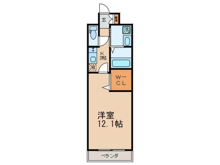 間取り図 丸の内ｴﾝﾌﾞﾙｺｰﾄ