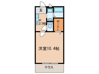 間取図 メルベイユA