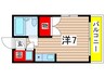 マンションK＆K 1Rの間取り
