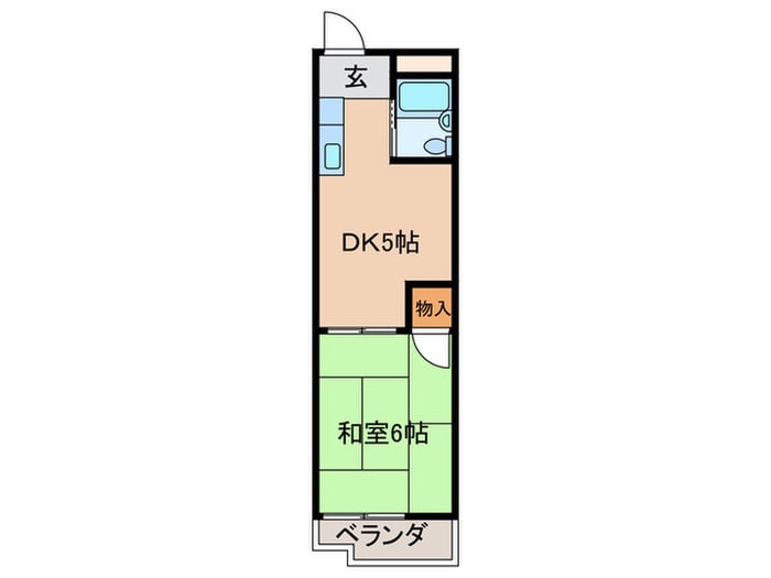 間取り図 ビラ三秀中山