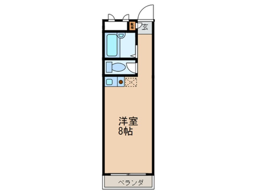 間取図 ハイツ幅下