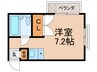 スカイヒルズ名東 1Rの間取り