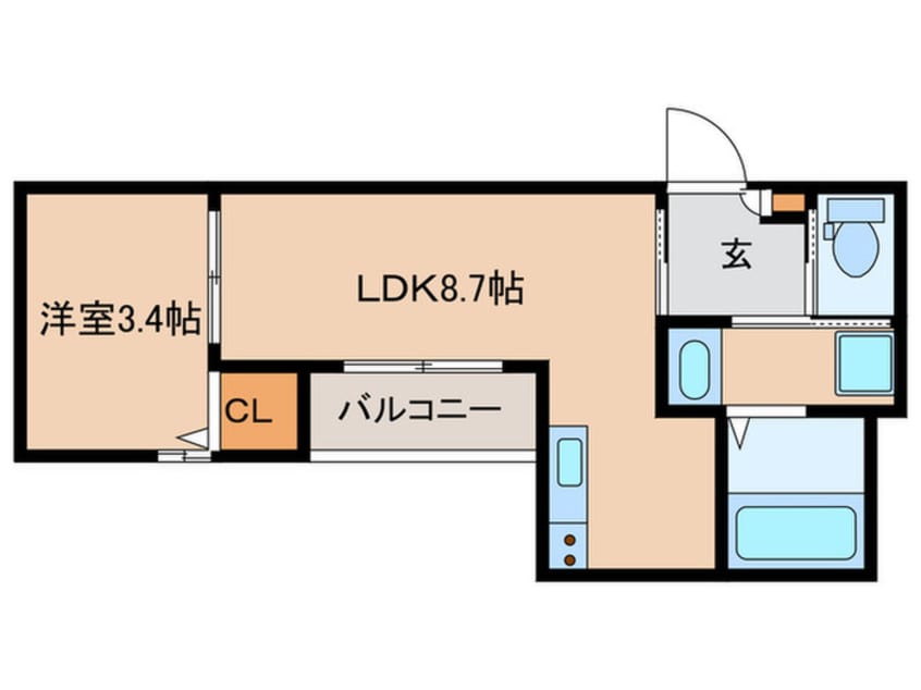 間取図 ROBOT HOUSE 守山A棟