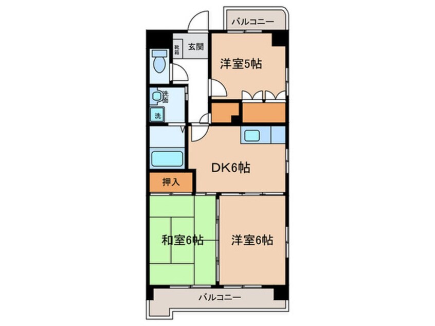 間取図 リアライズ甚目寺