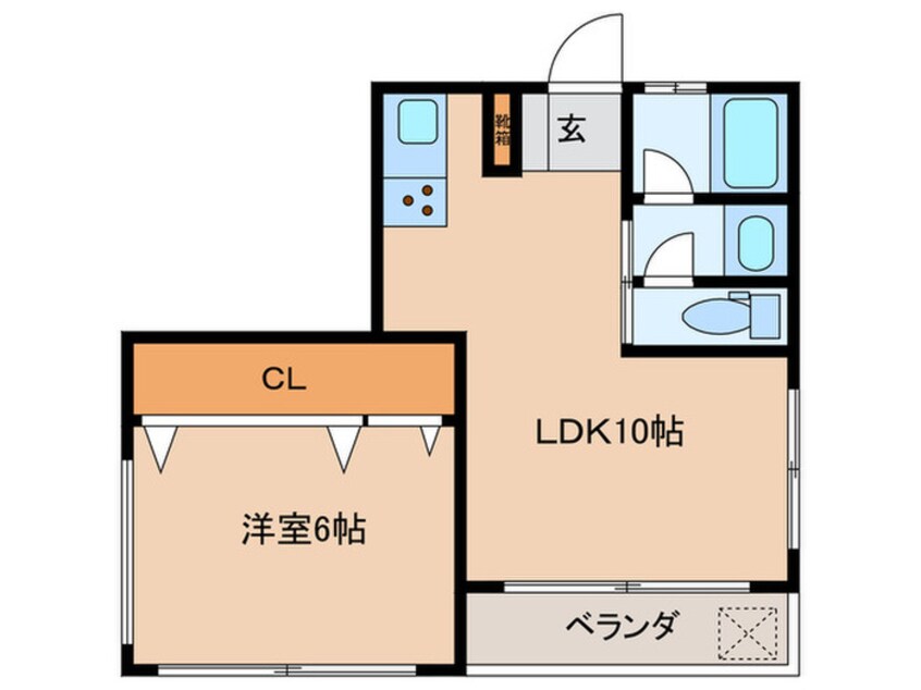 間取図 萩ビル