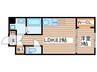 Amirl Premier Heian-dori 1LDKの間取り