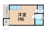 パークマンション本山Ｂ棟 1Rの間取り