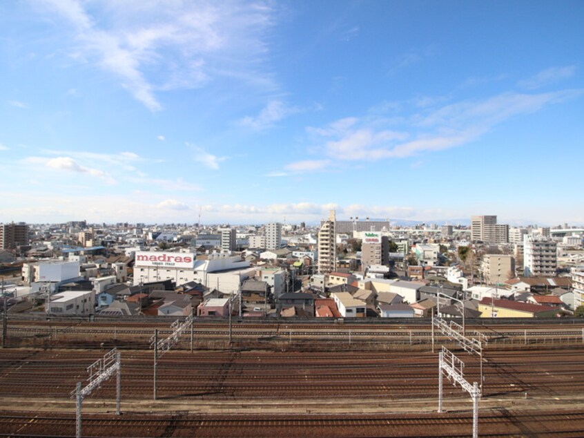 室内からの展望 ピーステン名駅南