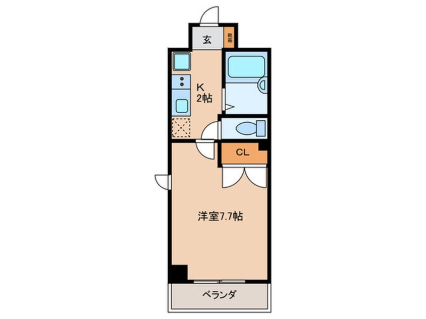 間取図 Deux ShellpourⅠ