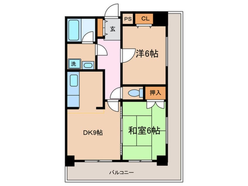 間取図 MILE STONE IZUMI