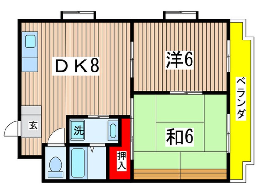 間取図 サンライズ松本