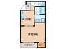 セジュール枇杷島 1Kの間取り