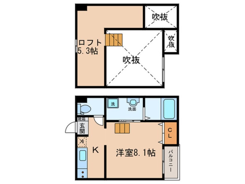 間取図 CONFORT大畑