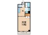 アッサンブラージュ 1Kの間取り