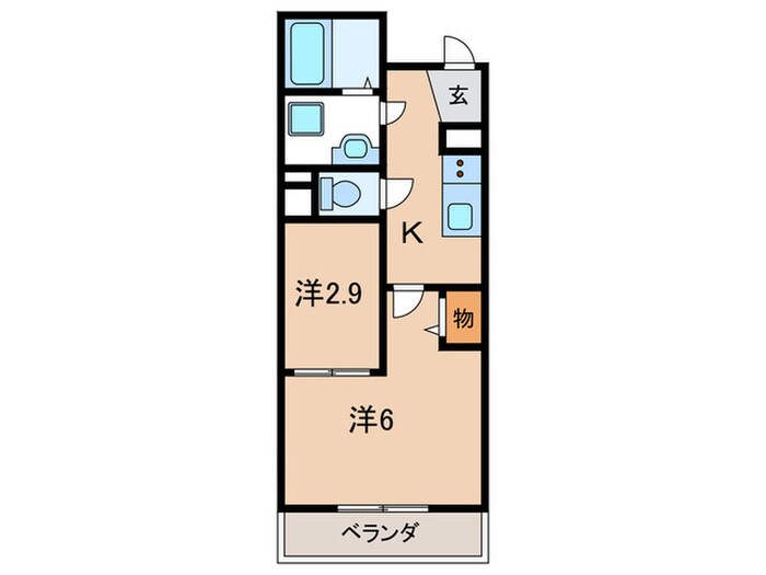 間取り図 Ｃｉｅｌｕｊｅ中村日赤