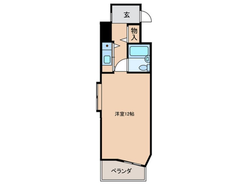 間取図 ダイアパレス栄公園（704）