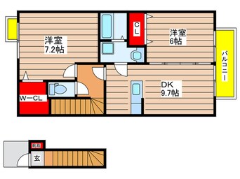 間取図 グランシャリオ