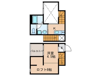 間取図 BLANCA上石川