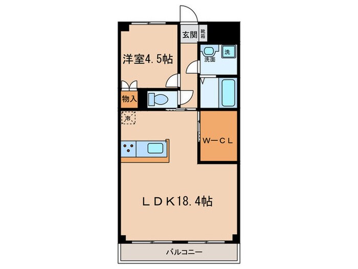 間取り図 グランドール横前