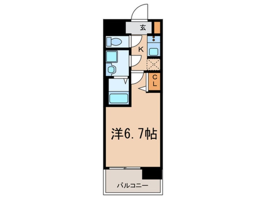 間取図 S-RESIDENCE上前津