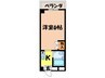 リアライズ伝馬 1Rの間取り