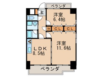 間取図 MERIDIAN