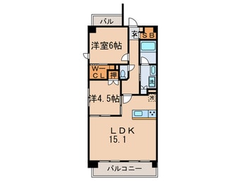 間取図 メゾンＳＫ一社