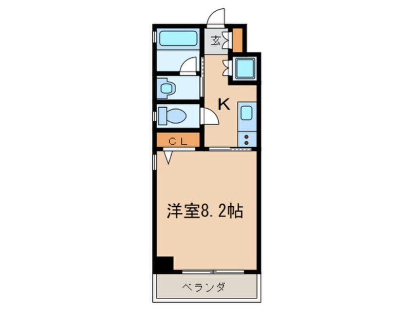 間取図 セレニティー金山