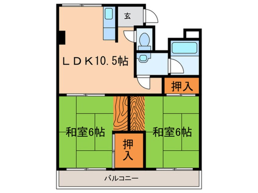 間取図 レジデンス大代