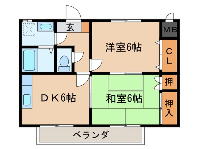 間取図 プリミエールタカオ