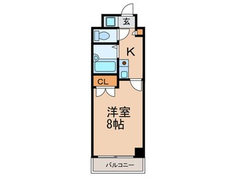 間取図 シティライフ名駅