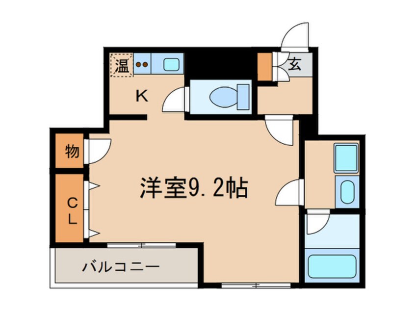 間取図 フィーブルサカエ